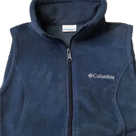 COLUMBIA Women’s size SMALL FLEECE VEST - Picture 2 of 4